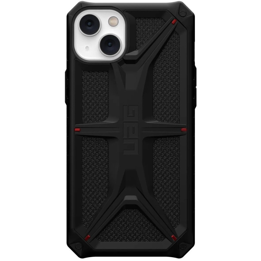 Чохол до мобільного телефона UAG Apple iPhone 14 Plus Monarch, Kevlar Black (114033113940) - изображение 1