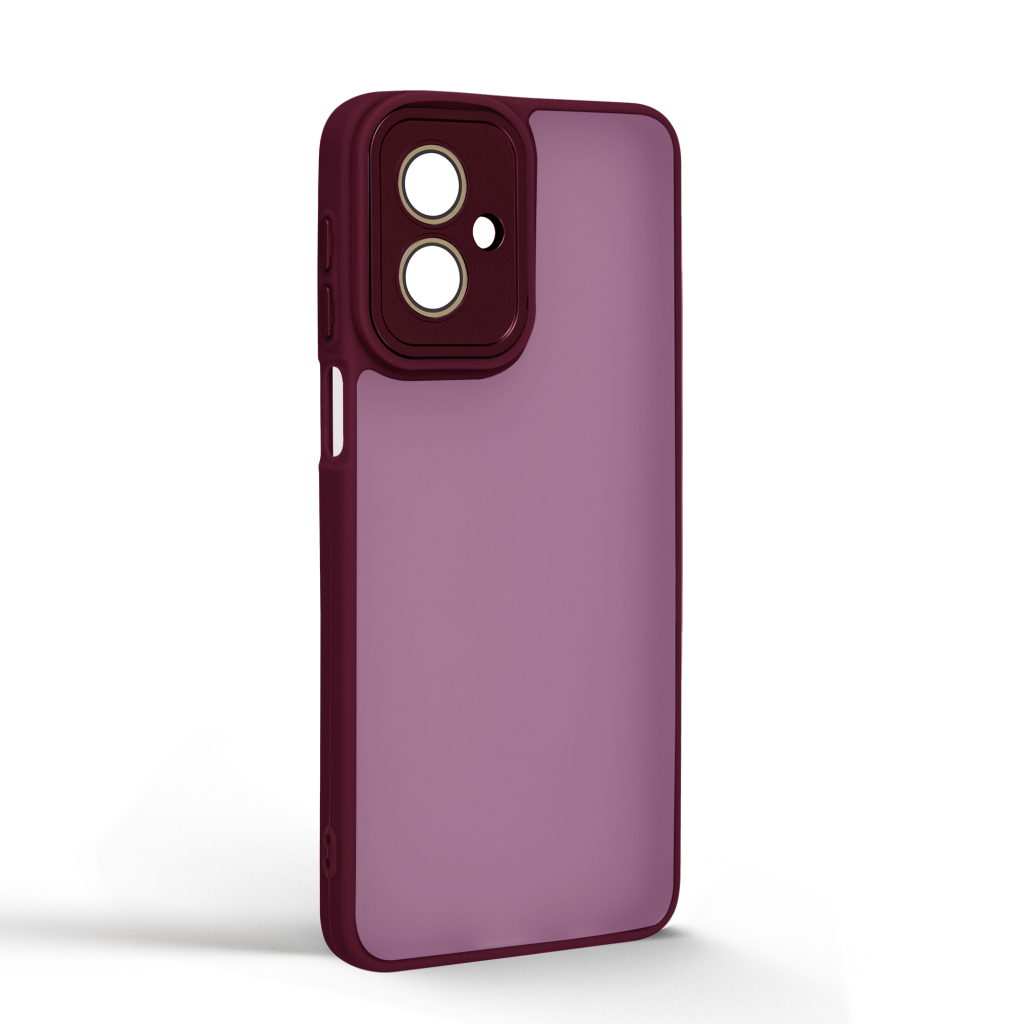 Чохол до мобільного телефона Armorstandart ShadeX Motorola G55 5G Wine Red (ARM83389) - зображення 2