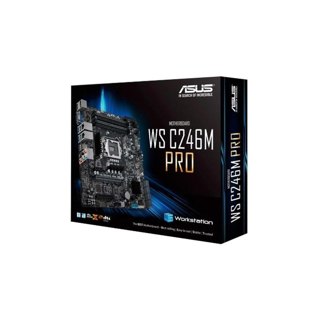 Серверна материнська плата ASUS WS C246M PRO - зображення 7