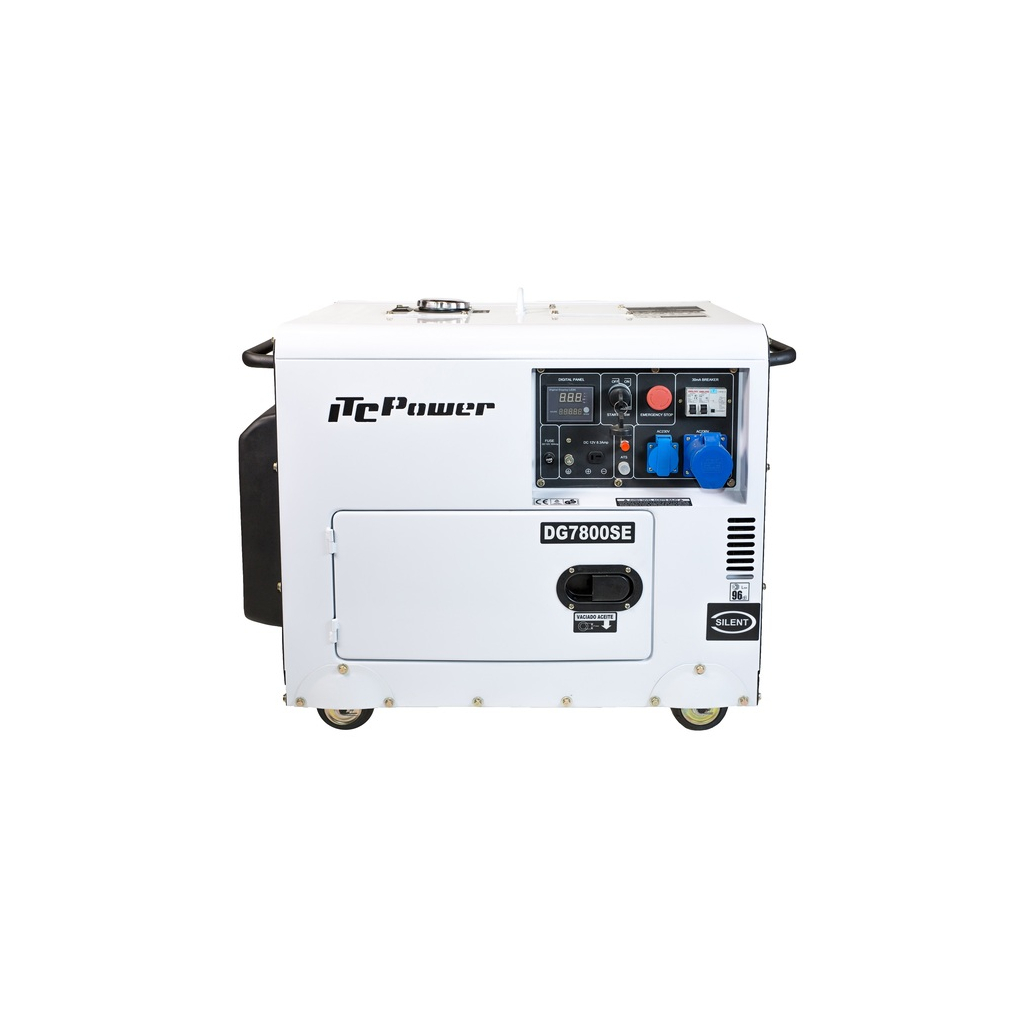 Генератор ITC Power DG7800SE 6000/6500 W - ES (6806429) - зображення 3