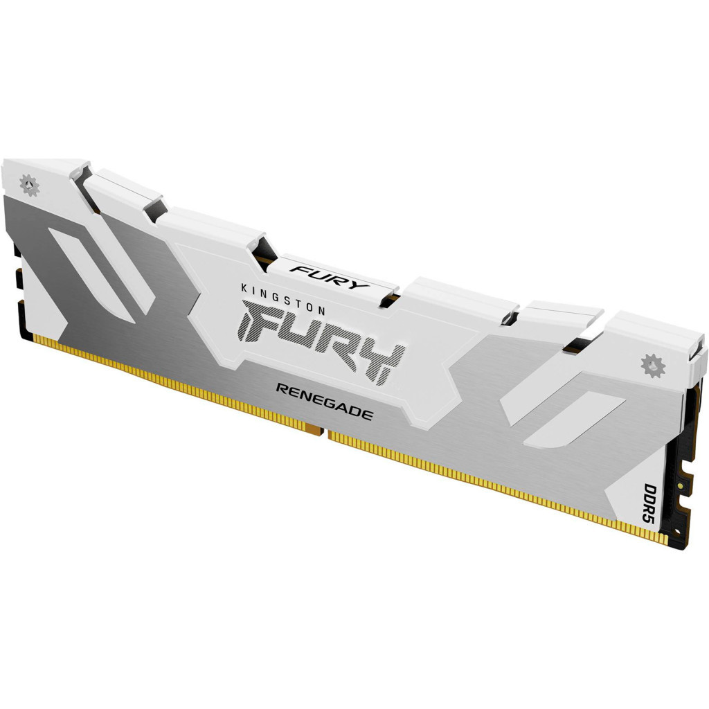 Модуль пам'яті для комп'ютера DDR5 16GB 6000 MHz Renegade White XMP Kingston Fury (ex.HyperX) (KF560C32RW-16) - зображення 2