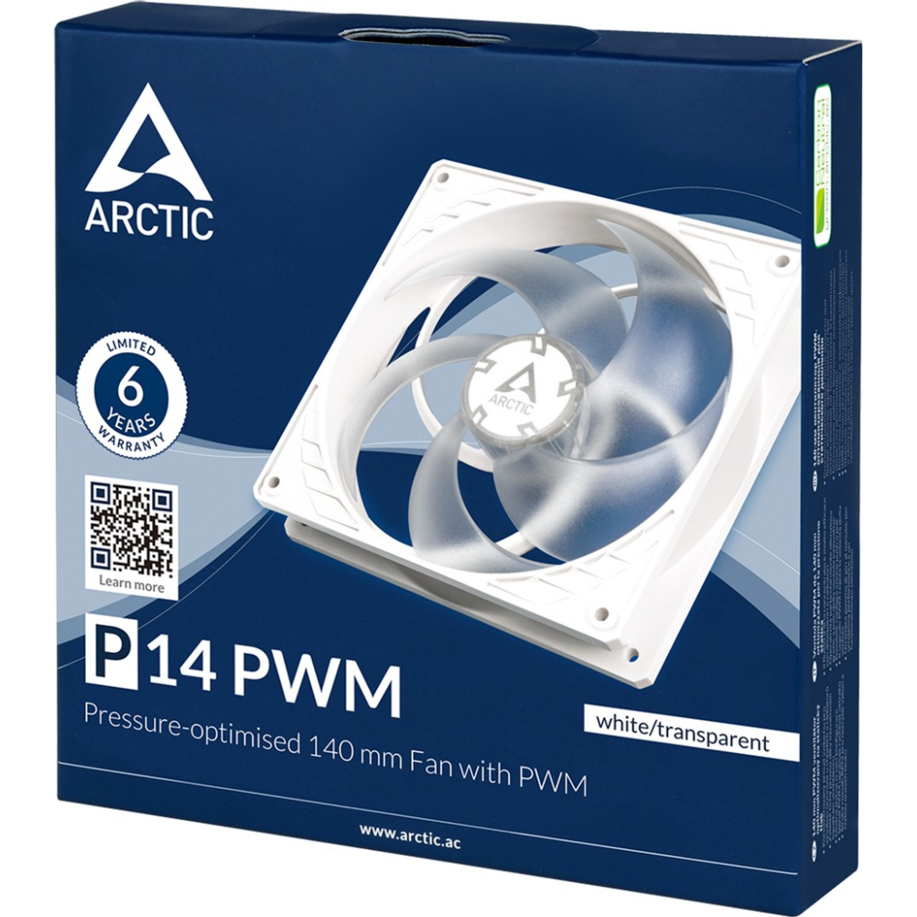 Кулер до корпусу Arctic P14 PWM (ACFAN00223A) - зображення 4