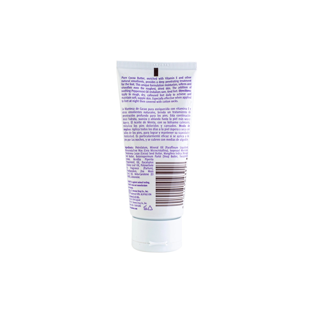 Крем для ніг Palmer's Cocoa Butter Formula Тонізувальний Олія какао-Перцева м'ята 60 г (010181043918) - изображение 2
