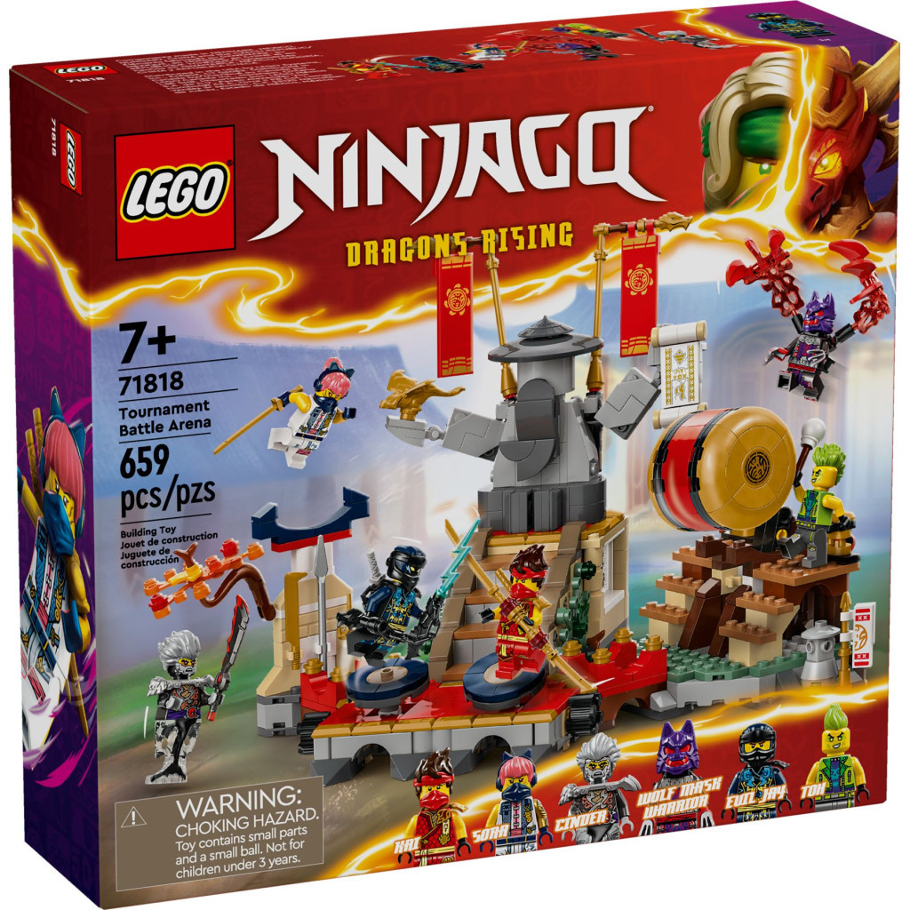 Конструктор LEGO Ninjago Бойова арена турніру (71818) - зображення 1
