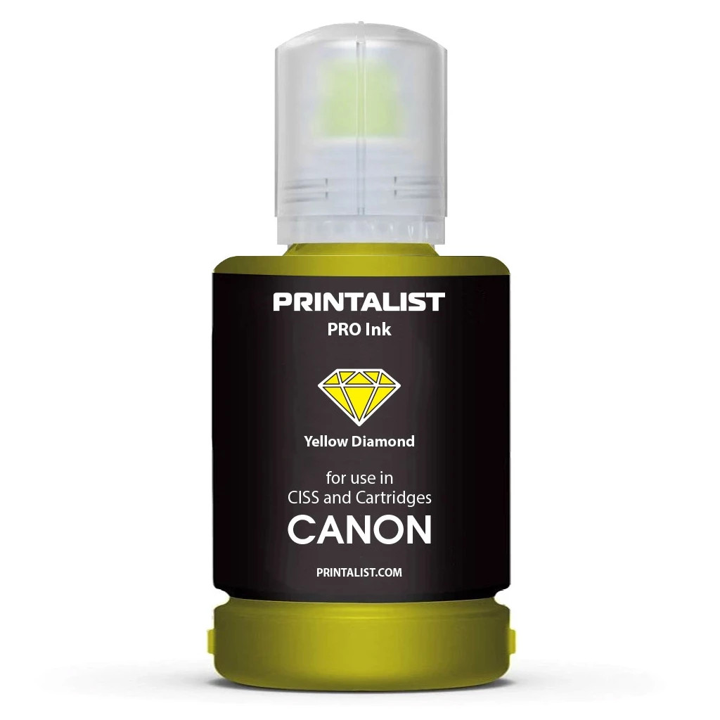 Чорнило Printalist Canon 140г Yellow (PL-INK-CANON-Y) - зображення 1