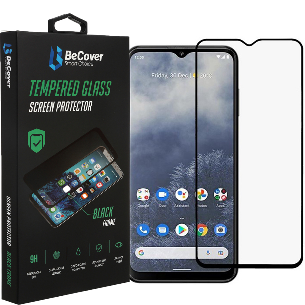 Скло захисне BeCover Nokia G60 5G Black (708548) - зображення 1