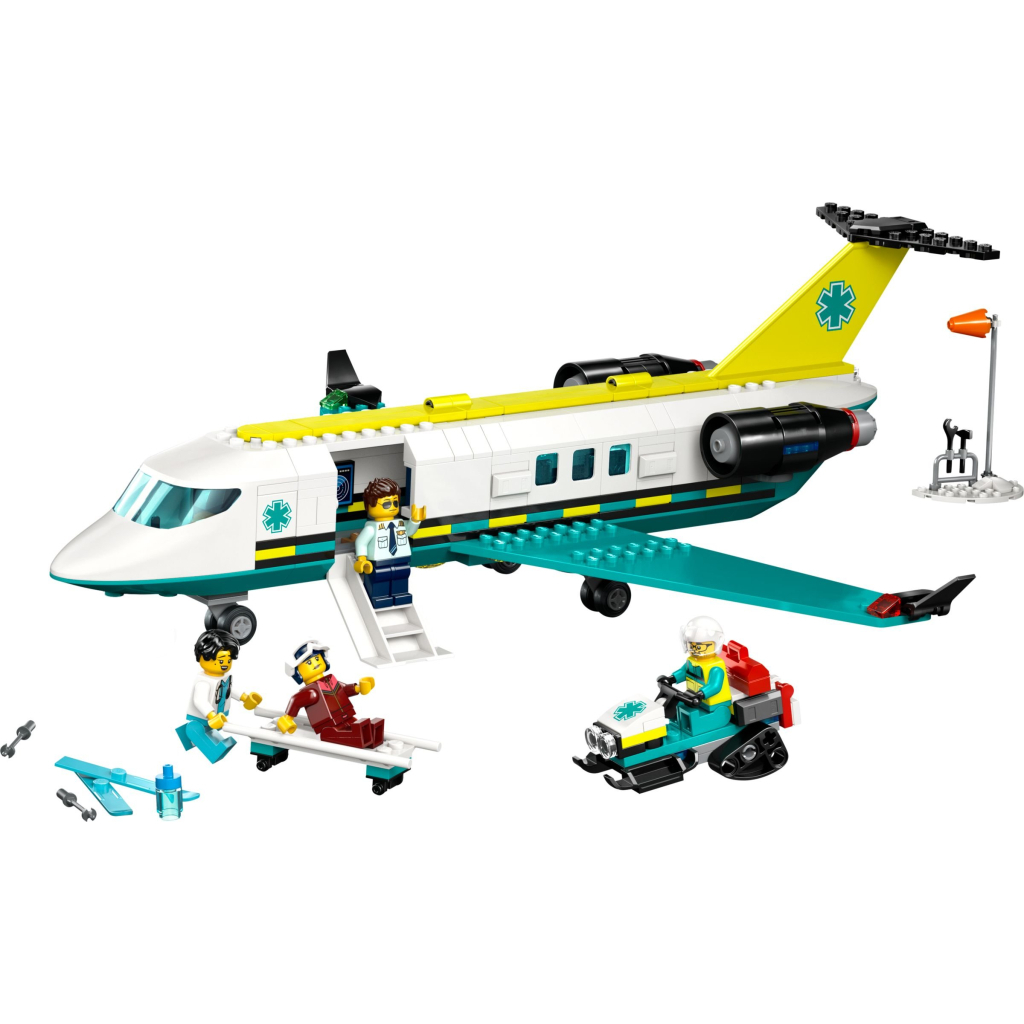 Конструктор LEGO City Літак швидкої медичної допомоги (60465) - зображення 2