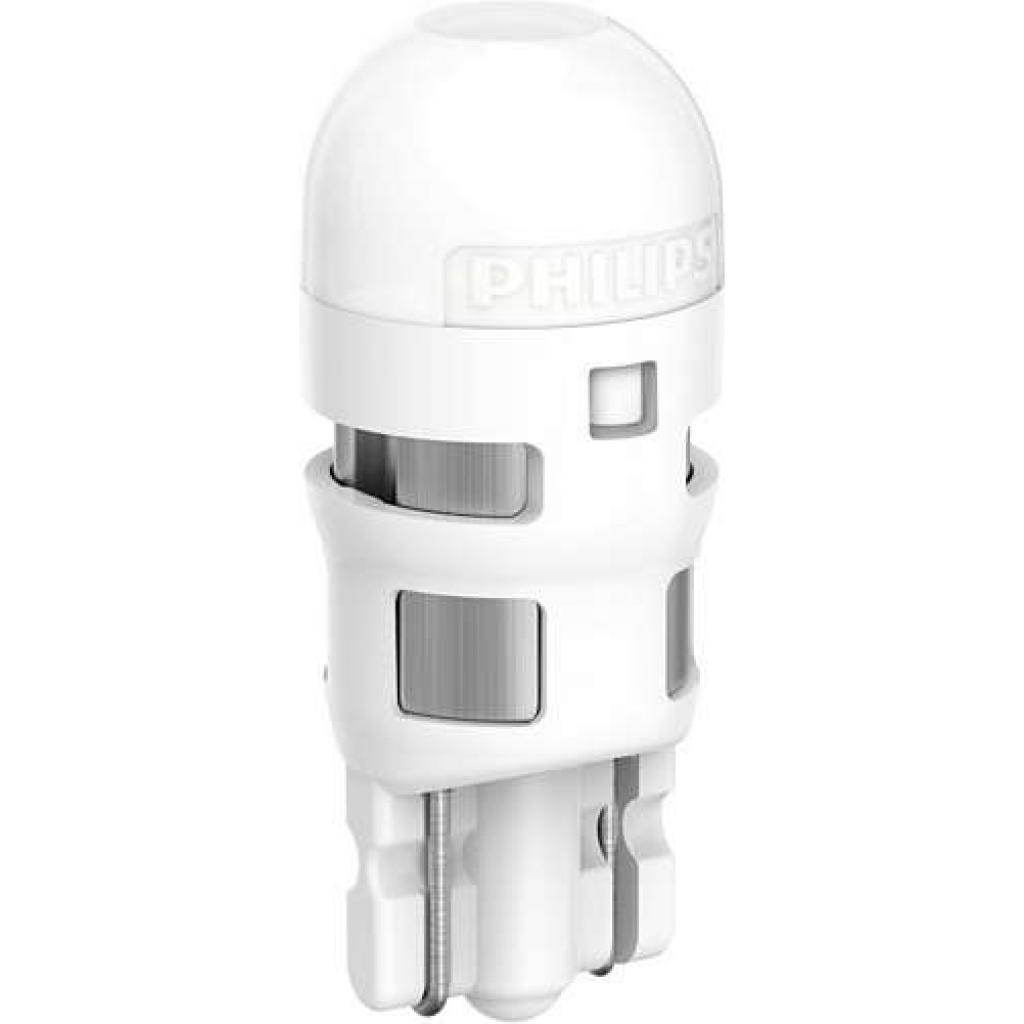 Автолампа Philips W5W Ultinon LED, 6000K 12V, 2шт/бл. (11961ULWX2) - зображення 3