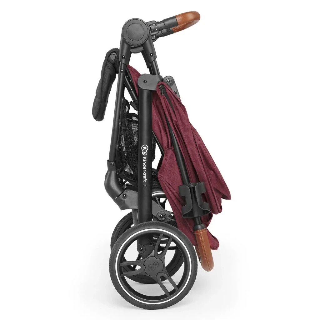 Коляска Kinderkraft Grande 2020 Burgundy (KKWGRANBRG000N) (5902533913190) - зображення 7