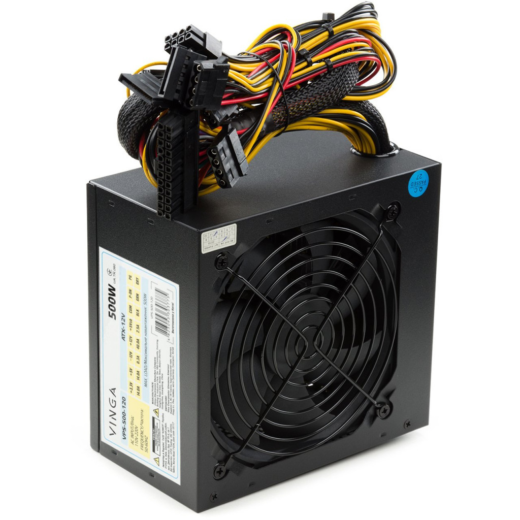 Блок живлення Vinga 500W ОЕМ (VPS-500-120) - зображення 9