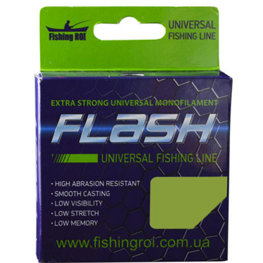 Волосінь Fishing ROI FLASH Universal Line 100м 0,15мм 2.2кг (47-00-015) - зображення 1