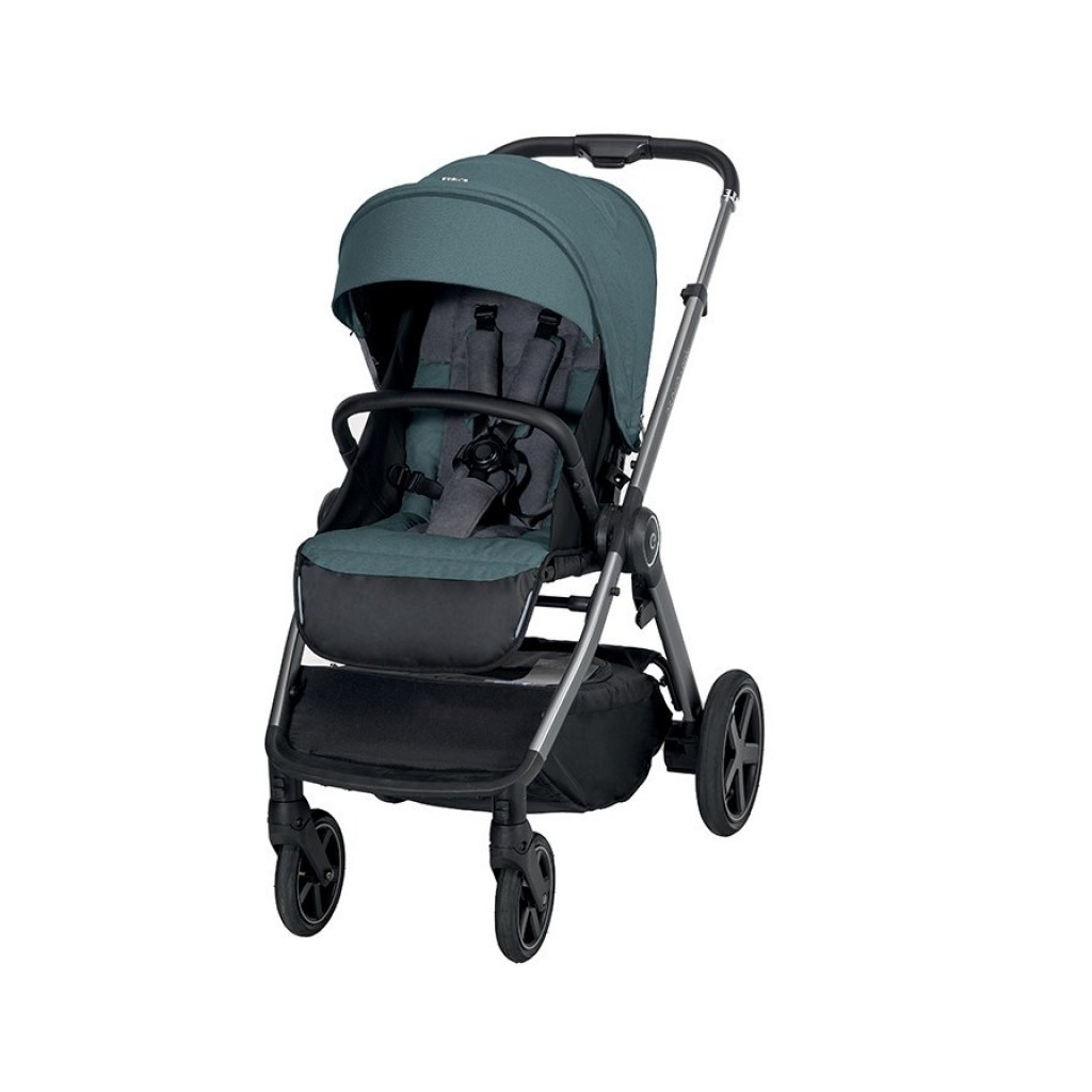 Коляска Espiro 2 в 1 Only New 05 Turquiose Island сіра рама (5906724204203) - зображення 2