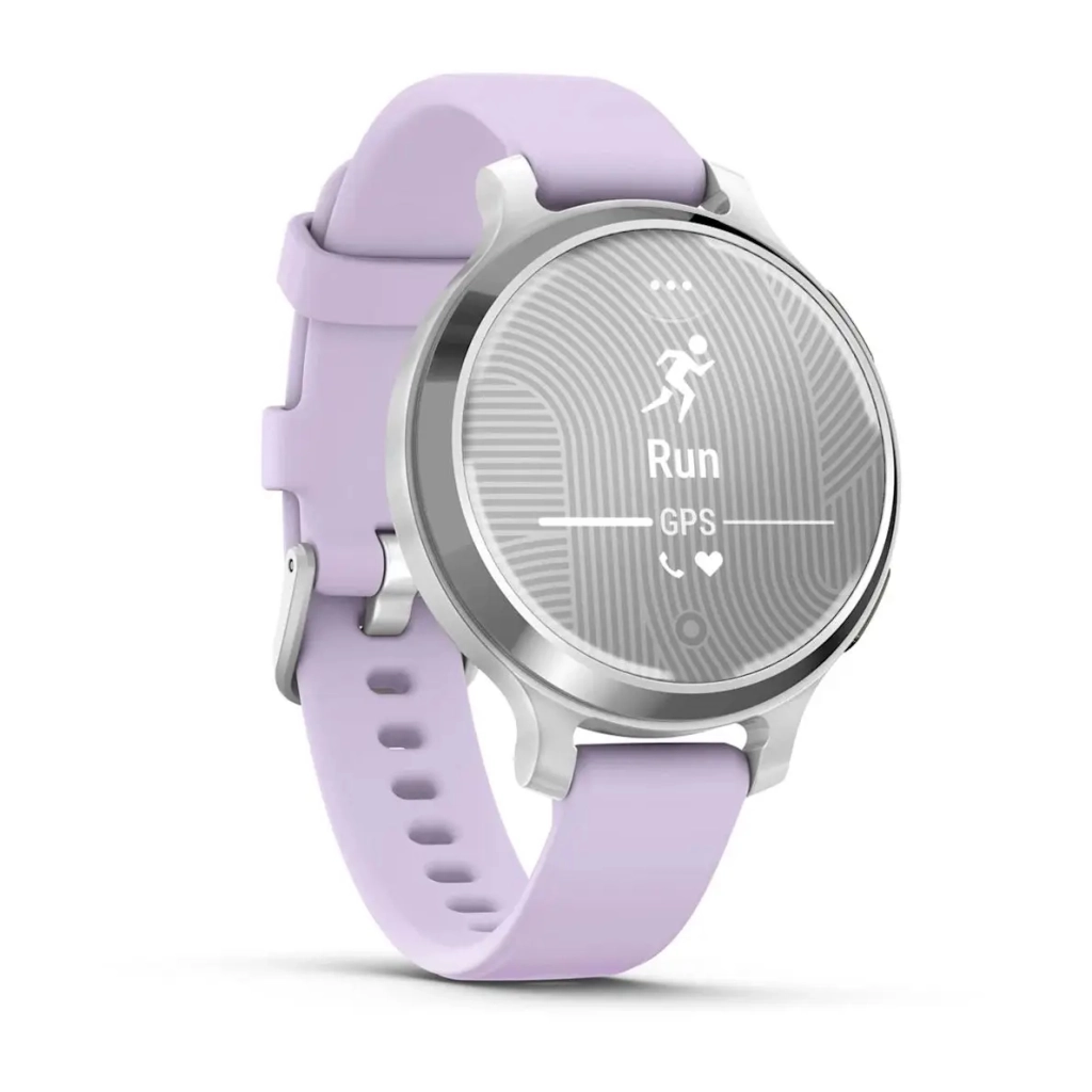 Смарт-годинник Garmin Lily 2 Active, Silver/Jasmine Purple, Silicone, (010-02891-01) - зображення 3