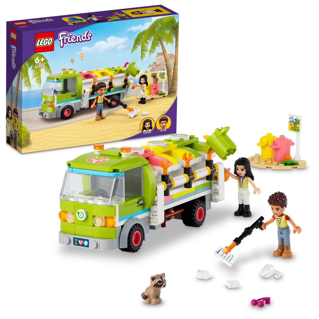 Конструктор LEGO Friends Сміттєпереробна вантажівка 259 деталей (41712) - зображення 2