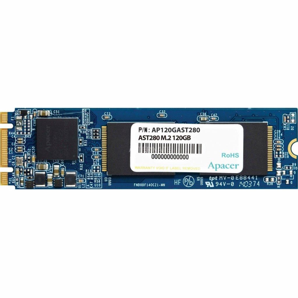 Накопичувач SSD M.2 2280 120GB Apacer (AP120GAST280) - зображення 1