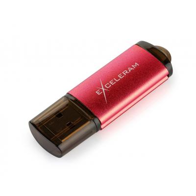 USB флеш накопичувач eXceleram 64GB A3 Series Red USB 2.0 (EXA3U2RE64) - зображення 3