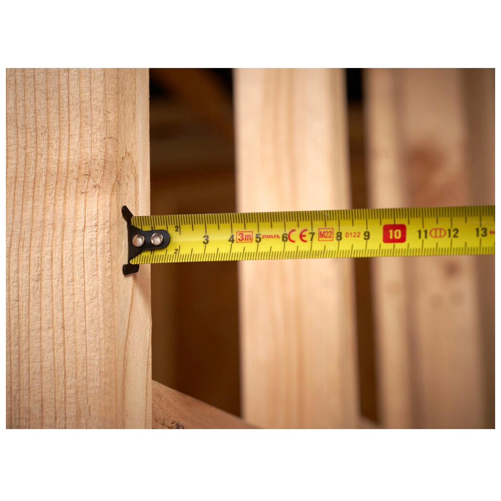 Рулетка Stanley CONTROL-LOCK, 3мх19мм, у прогумованому корпусі, з двосторонньою шкалою (STHT37230-0) - зображення 8