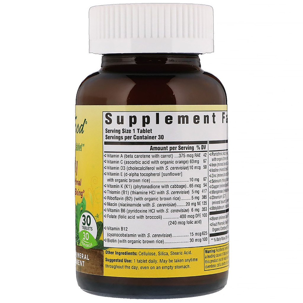 Мультивітамін MegaFood Мультивітаміни One Daily, 30 таблеток (MGF-10150) - зображення 2