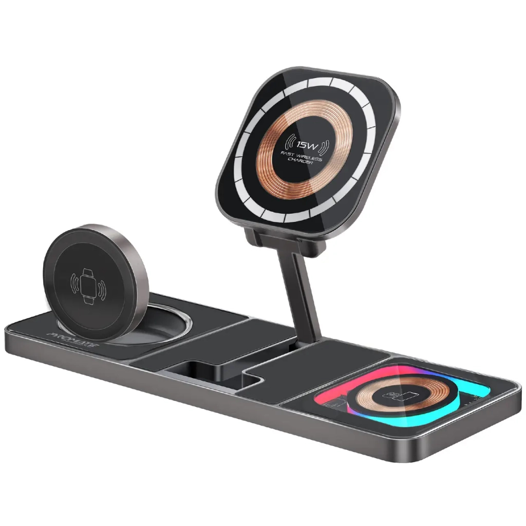 Зарядний пристрій Promate auraslate-trio - зображення 1