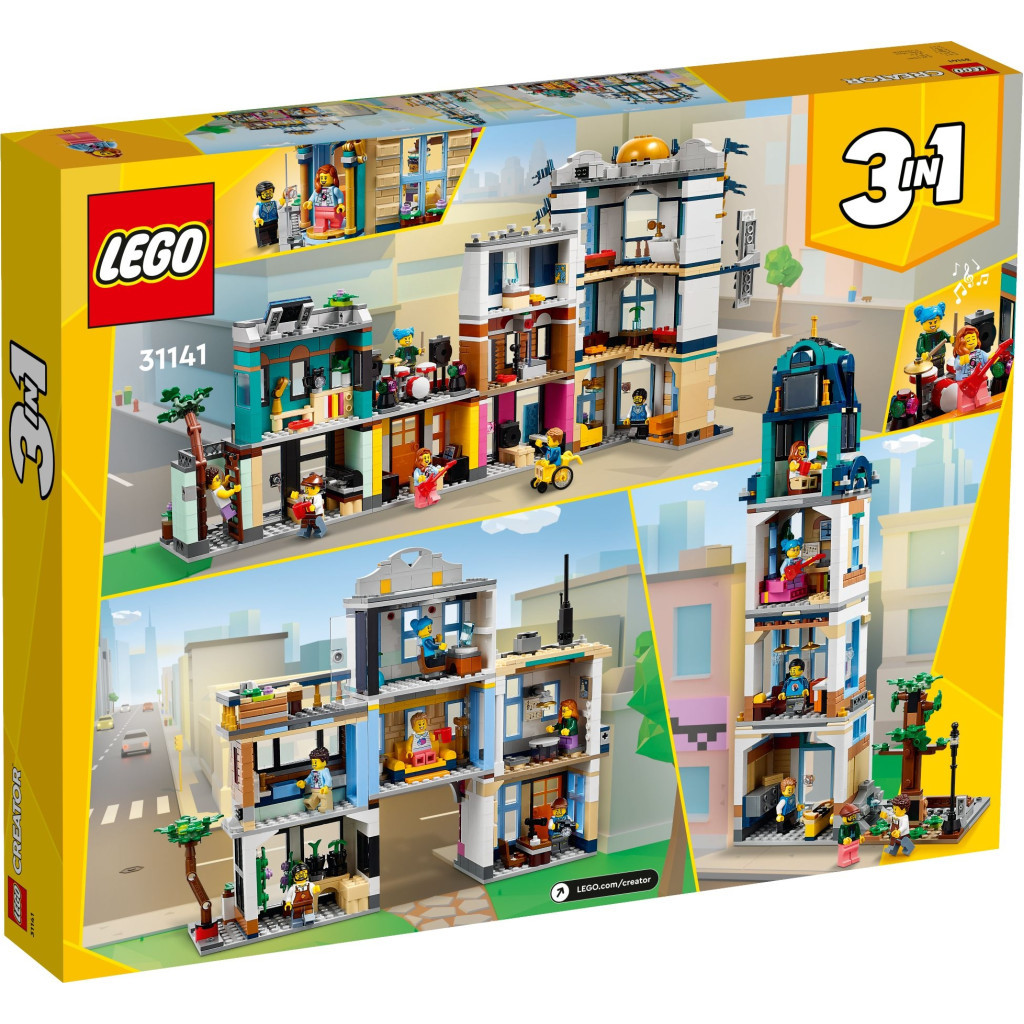 Конструктор LEGO Creator Центральна вулиця 1459 деталей (31141) - зображення 12