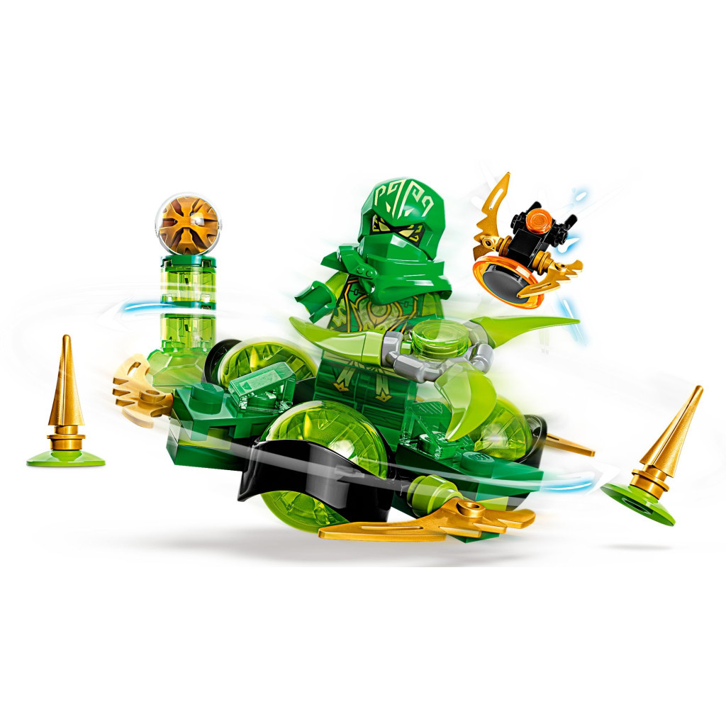 Конструктор LEGO Ninjago Суперсила дракона Ллойда обертання спін-джитсу 56 деталей (71779) - зображення 4