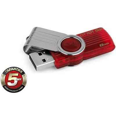 USB флеш накопичувач Kingston 8Gb DataTraveler 101 G2 (DT101G2/8GB) - зображення 2