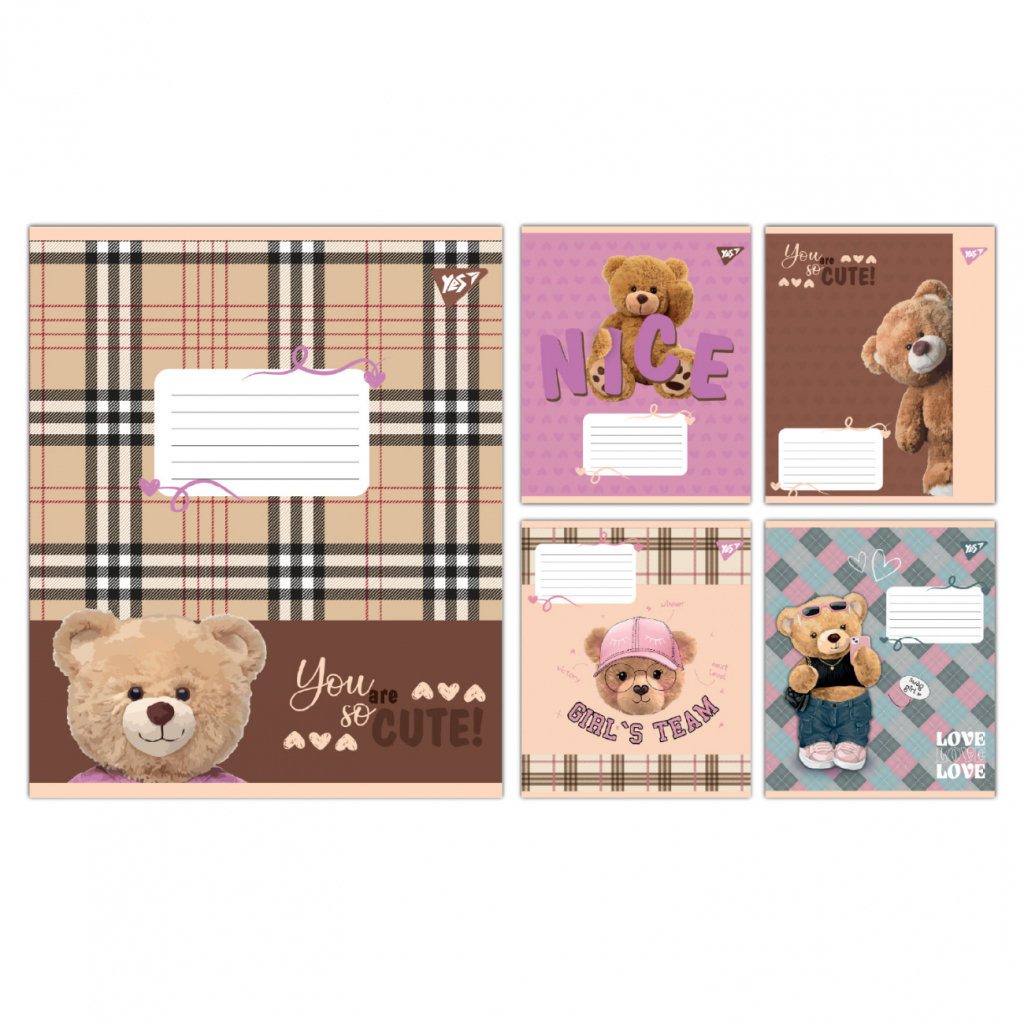 Зошит Yes You are cute А5 36 аркушів лінія (767899) - зображення 1