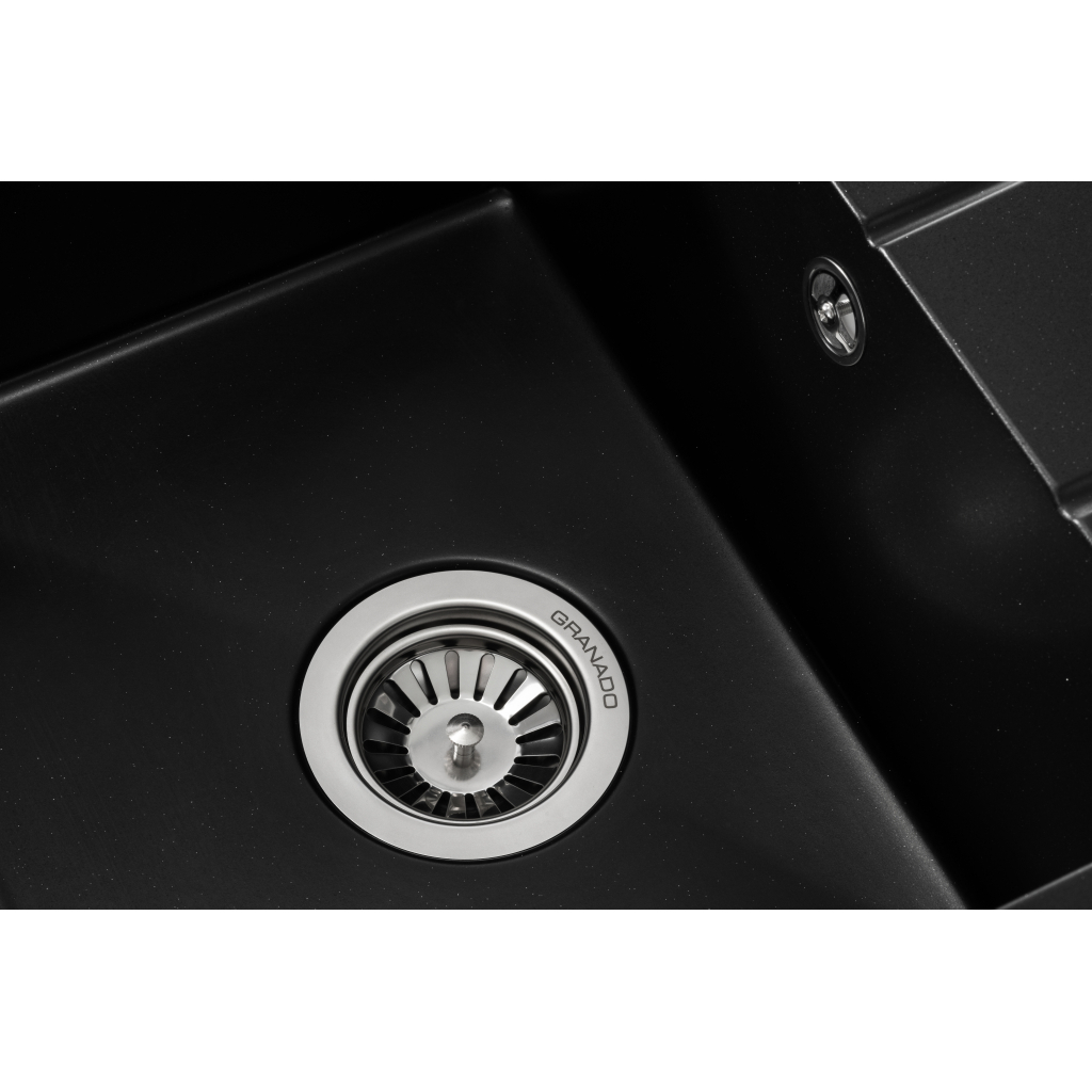 Мийка кухонна GRANADO MADRID black shine (gr1601) - зображення 4