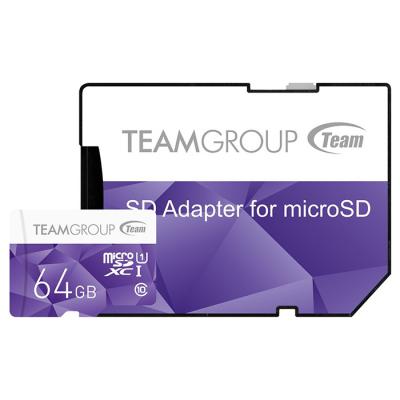 Карта пам'яті Team 64GB microSD Class10 UHS-I (TCUSDX64GUHS41) - зображення 1
