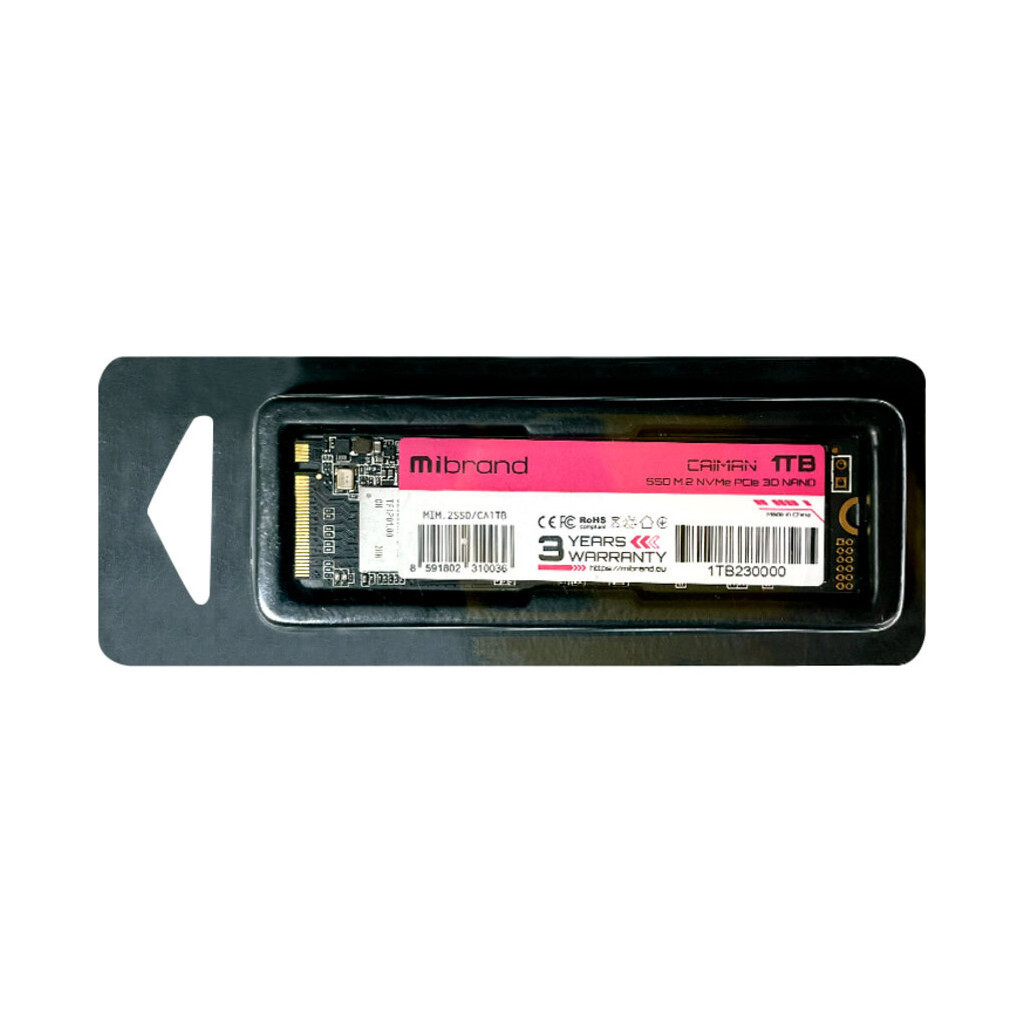 Накопичувач SSD M.2 2280 1TB Mibrand (MIM.2SSD/CA1TB) - зображення 2