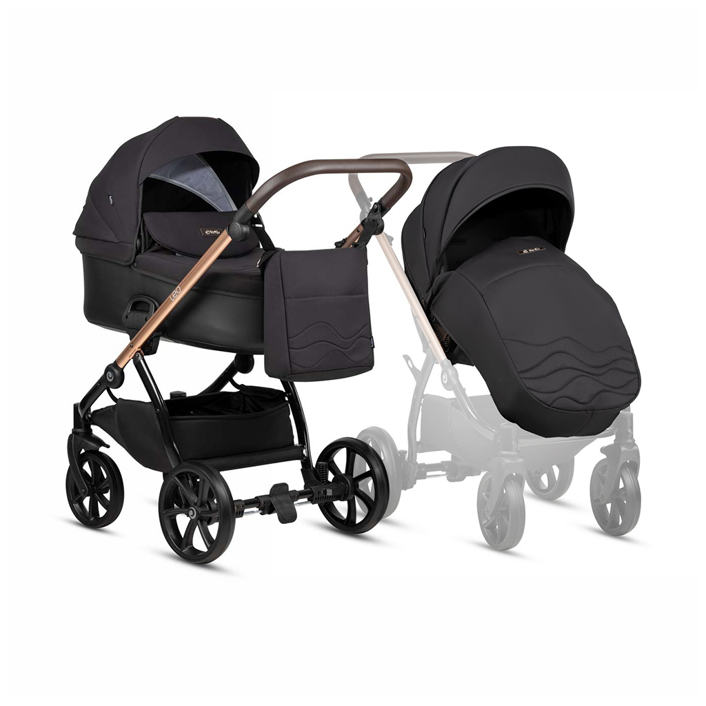 Коляска TUTIS Leo+ Black (1222201) - зображення 1