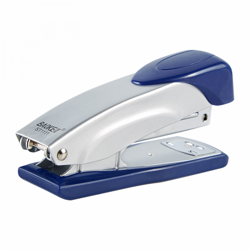 Степлер Baoke металевий, 25 аркушів, скоби №24/6, 26/6 (STAP-BAO-ST1111) - зображення 2