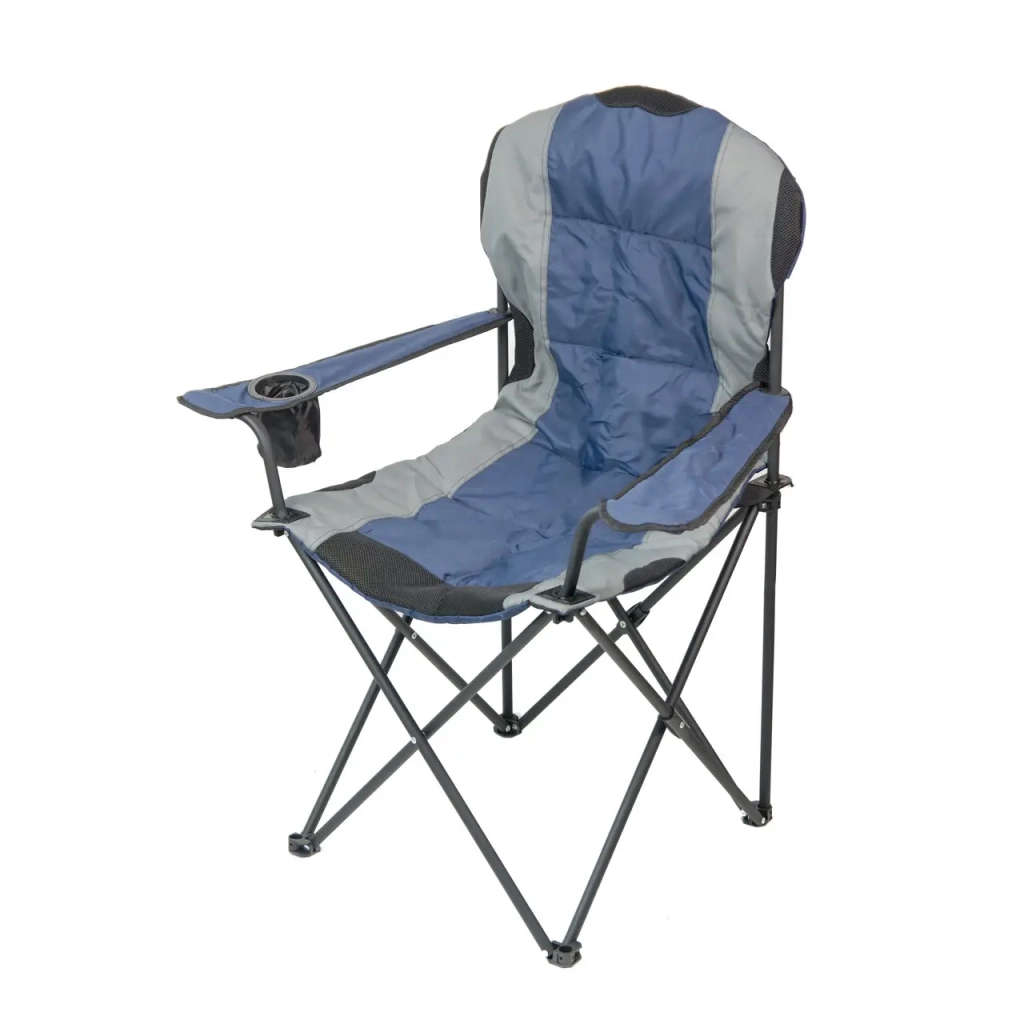 Крісло складане NeRest NR-34 Турист Grey/Blue (4820211100506_1) - зображення 1