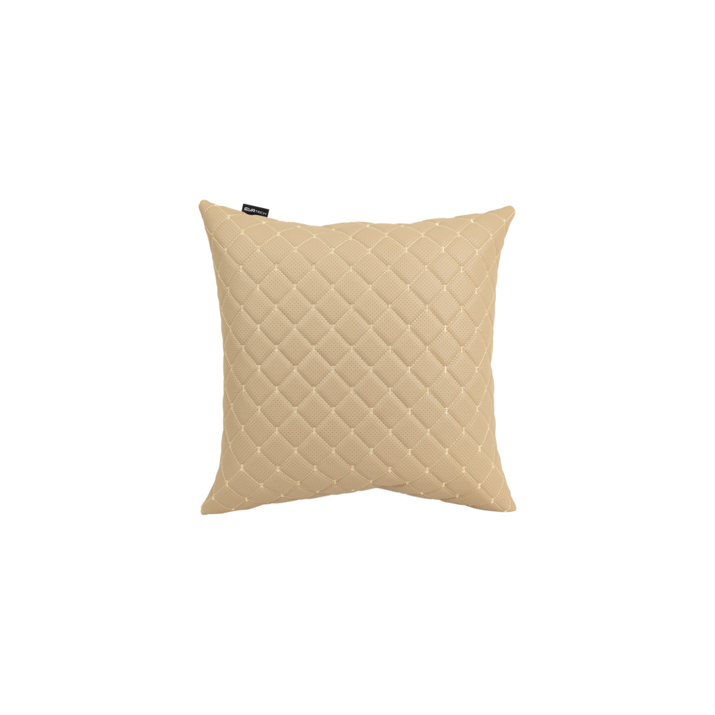 Подушка EVAtech ECO 40x40 см бежева з бежевою ниткою (SPBCSII) - зображення 1