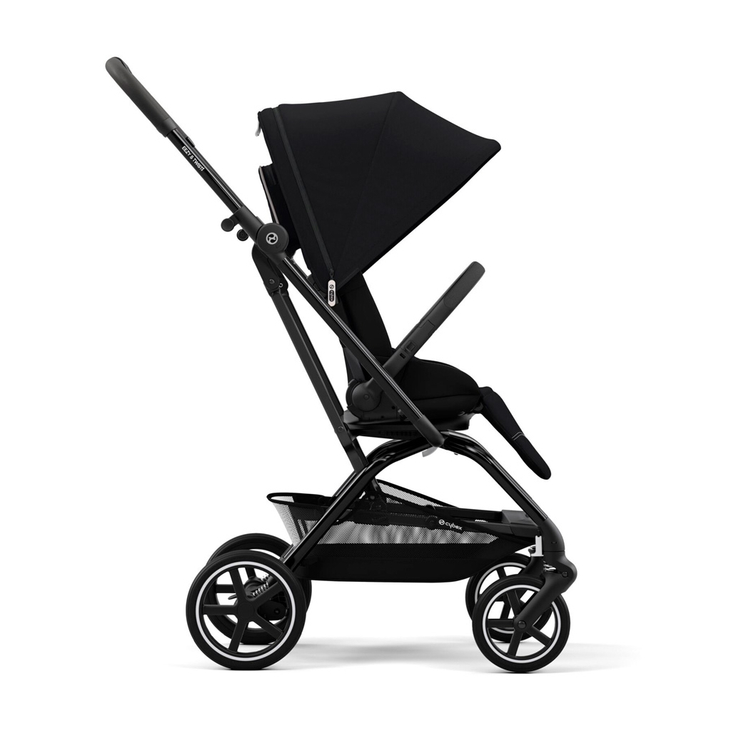 Коляска Cybex Eezy S Twist+ 2 SLV B Moon Black (з бампером) (522001087) - зображення 3