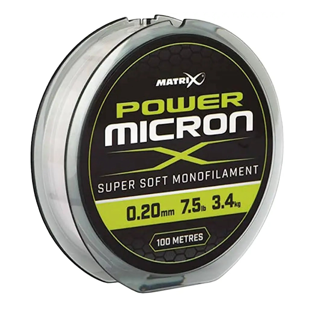 Волосінь Matrix Power Micron X 100m 0.09mm 2.0lb/0.9kg (1892.02.44) - зображення 1