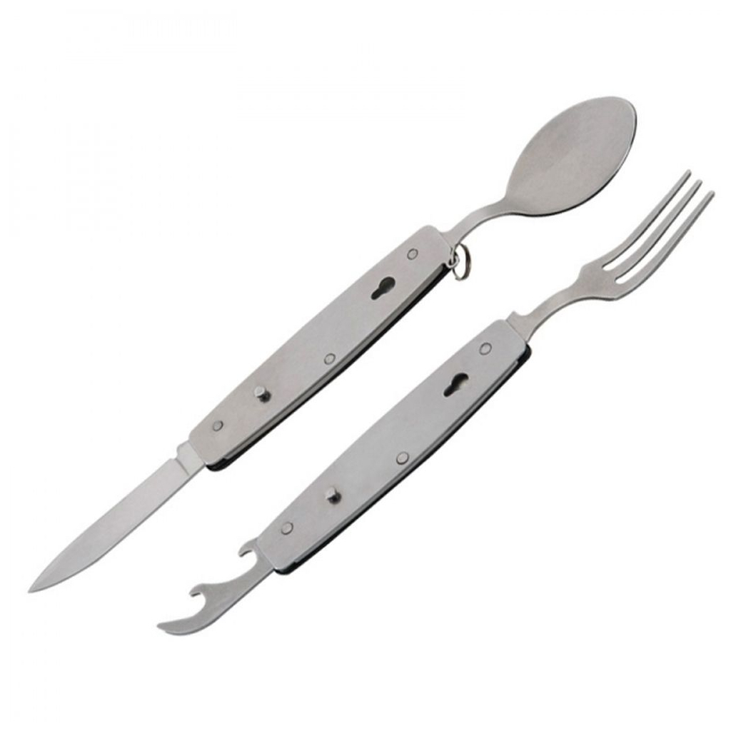 Набір туристичного посуду Easy Gifts 4 в 1 Pamplona чорний (81603) - зображення 5