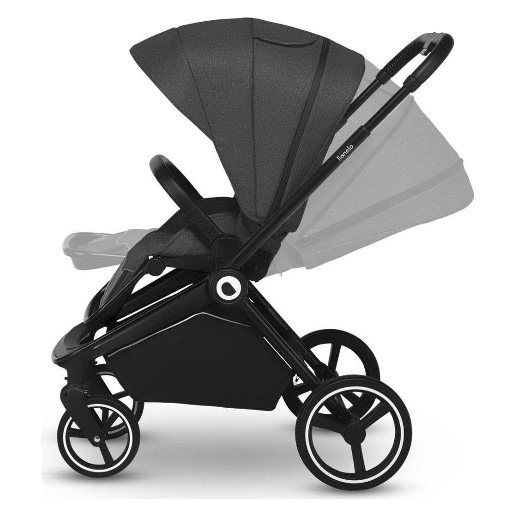 Коляска Lionelo 2 в 1 Mika Grey Graphite (LO-MIKA 2IN1 GREY GRAPHITE) - зображення 8