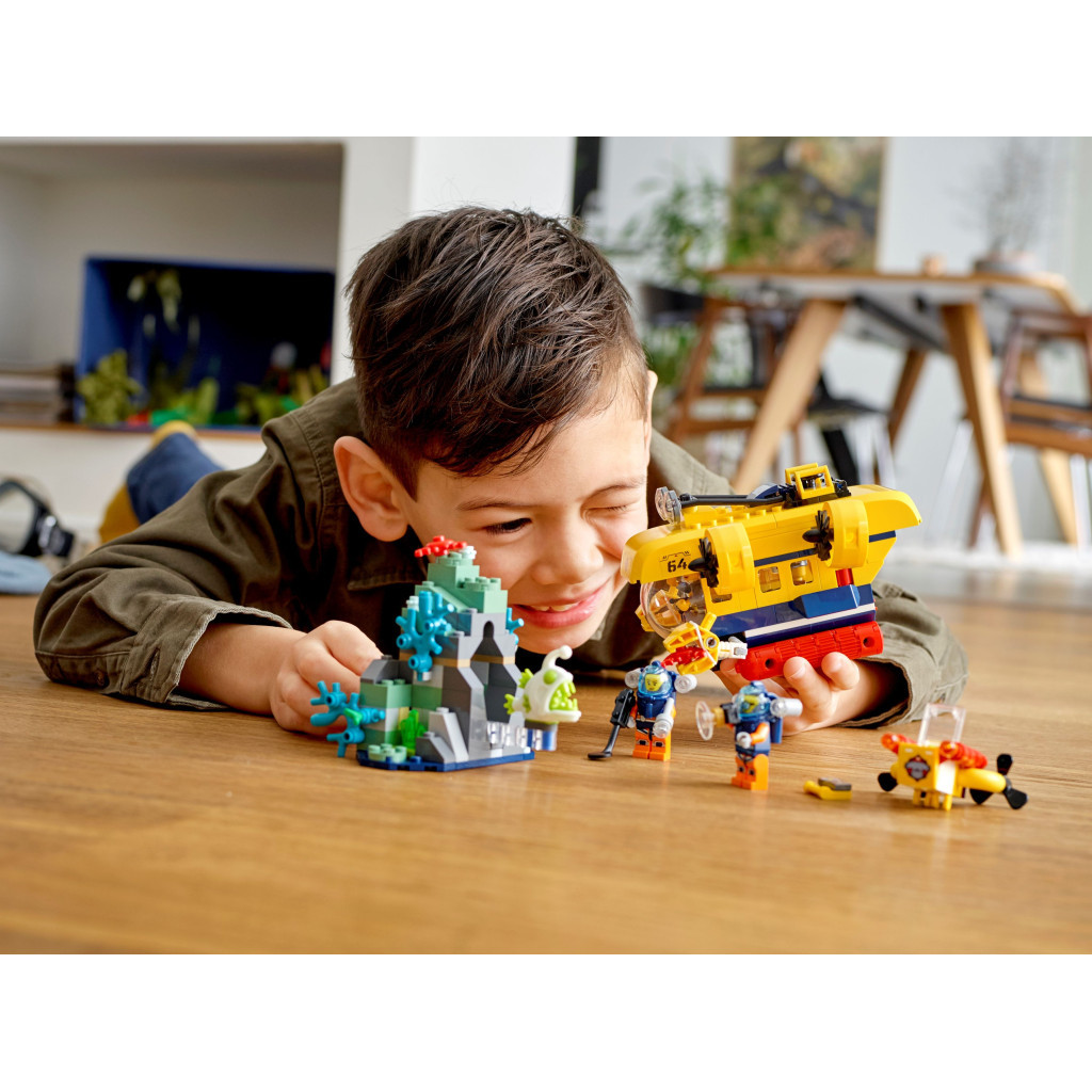 Конструктор LEGO City Океан: дослідницький підводний човен 286 деталей (60264) - зображення 10
