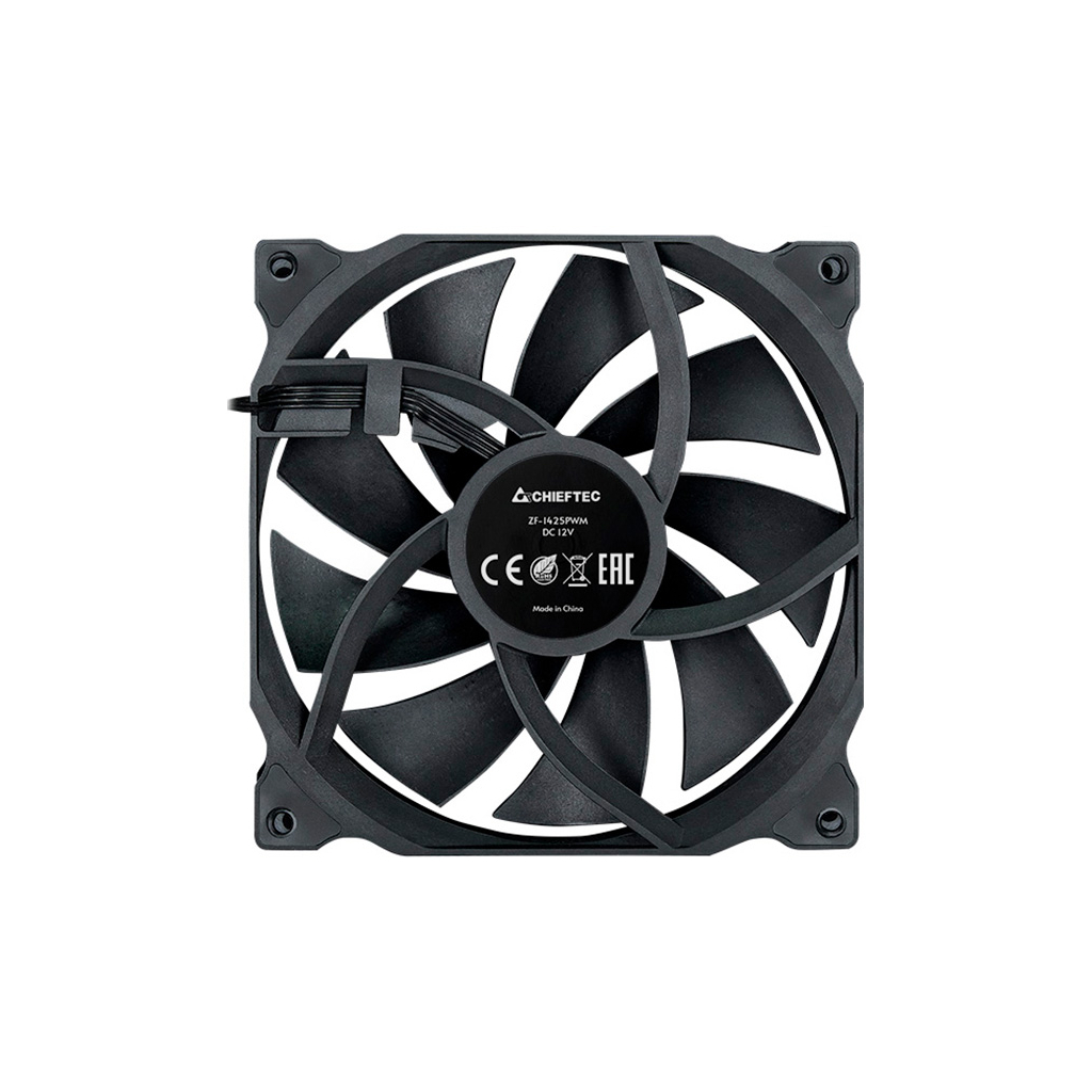Кулер до корпусу Chieftec ZF-1425PWM - зображення 4