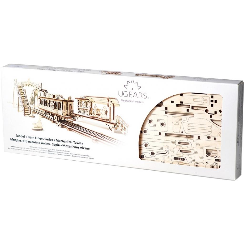 Збірна модель Ugears механічний Трамвайна лінія (70028) - зображення 2