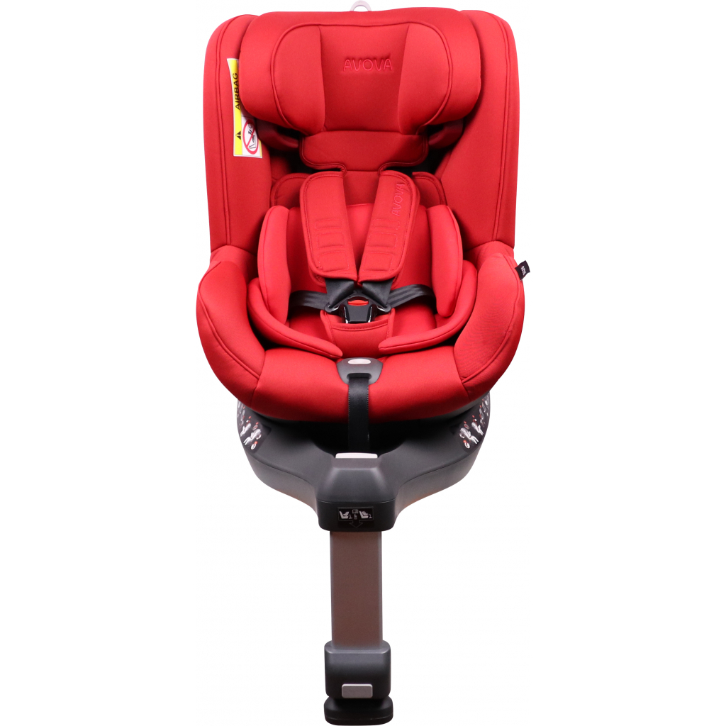 Автокрісло Avova Swan-Fix 0-25 кг Maple Red (4260621466104) - зображення 8