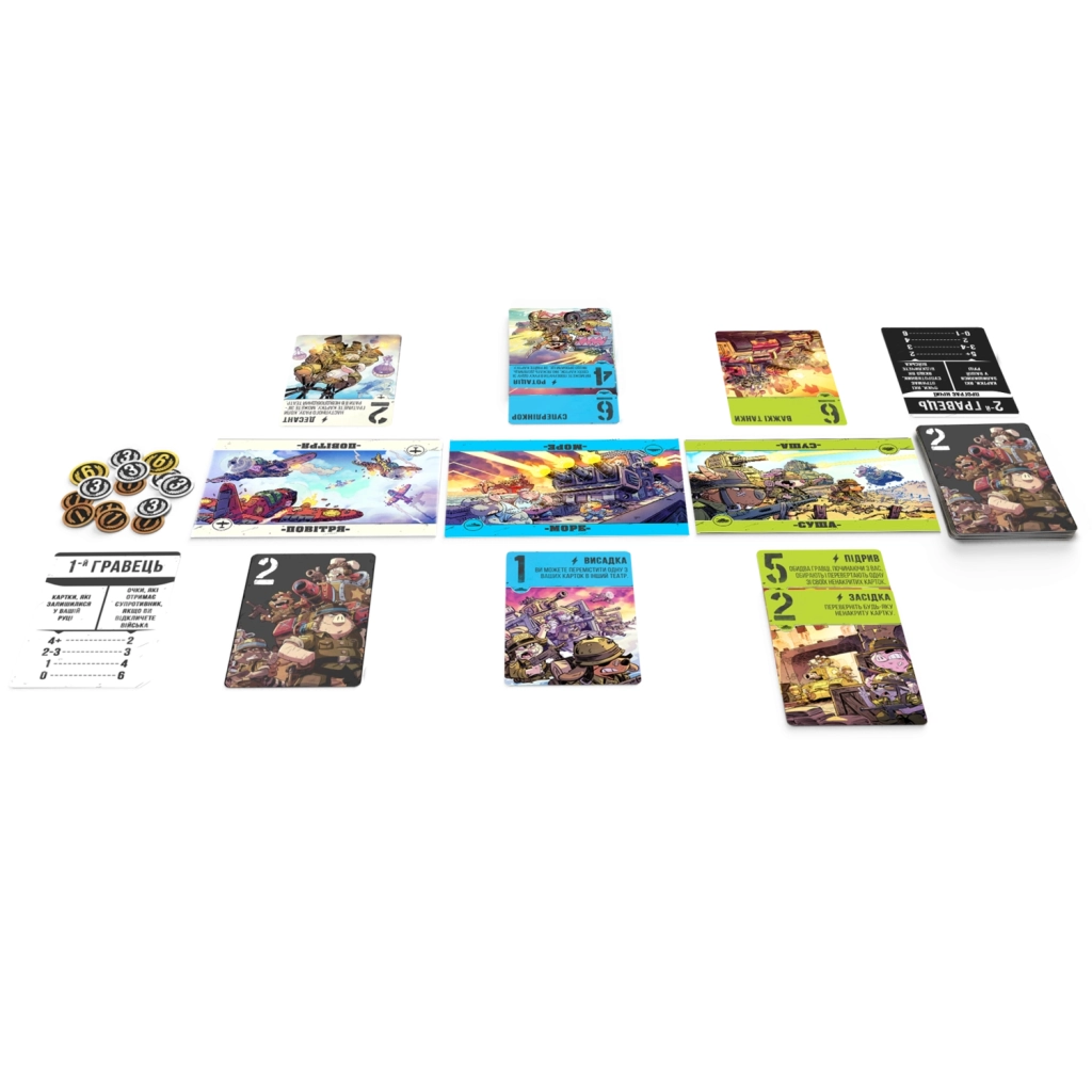 Настільна гра Games 7 Days Звірі на Війні: По всіх фронтах (ПВФ0201) - зображення 4