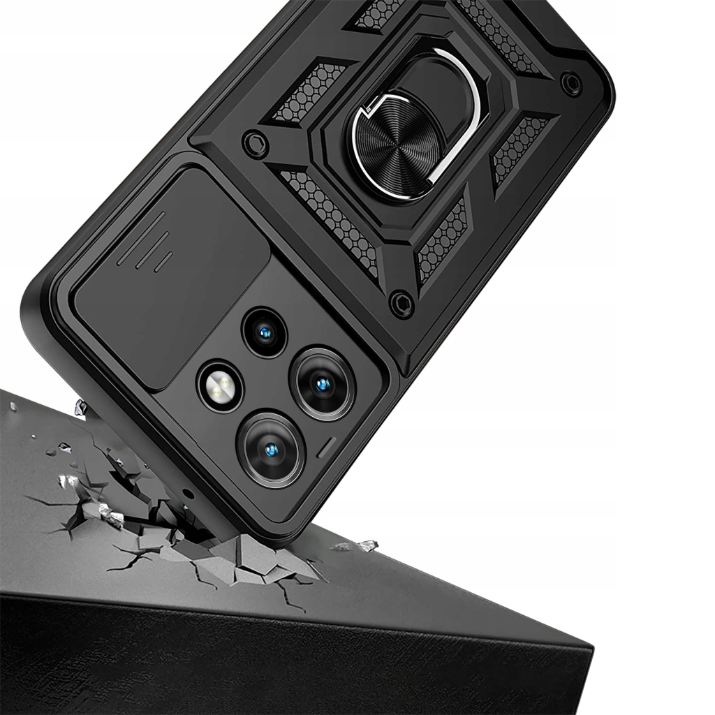 Чохол до мобільного телефона BeCover Military Motorola Edge 50 Neo Black (713051) - зображення 3