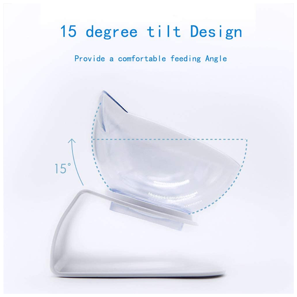 Посуд для котів Me&Pet Миски з підставкою прозорі (NMP060) - изображение 12