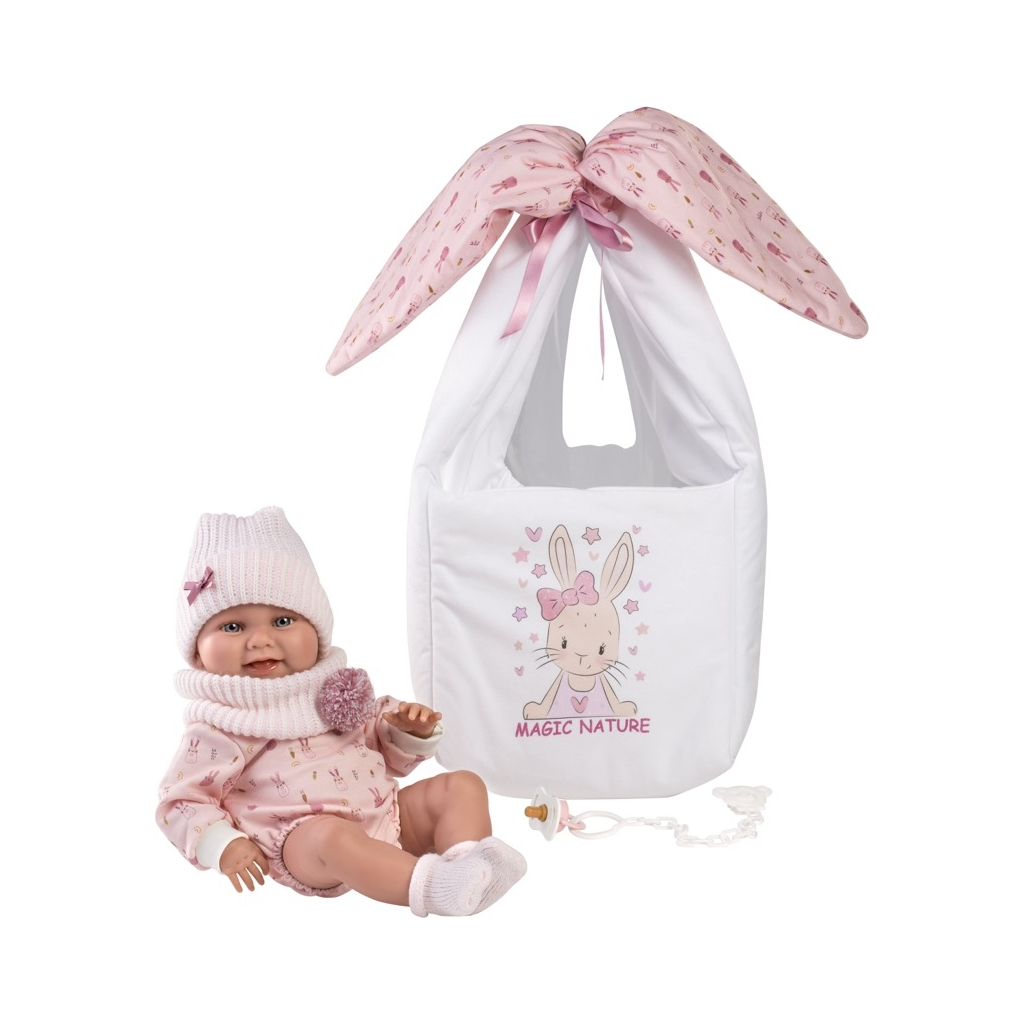 Лялька Llorens Nica Rn Porta Bebe "Magic Nature", 40 см (73802) - зображення 3