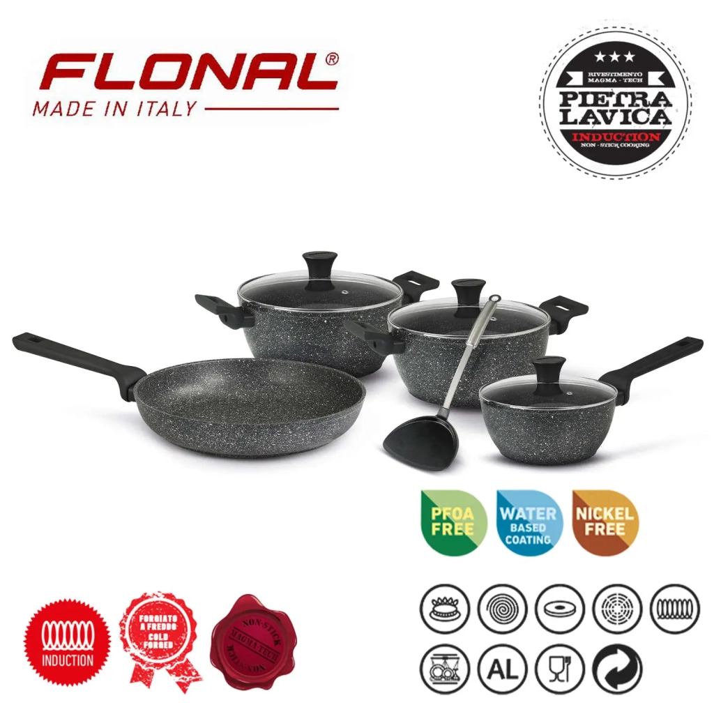 Набір посуду Flonal Pietra Lavica 8 предметів (PLISET08PZ) - зображення 3