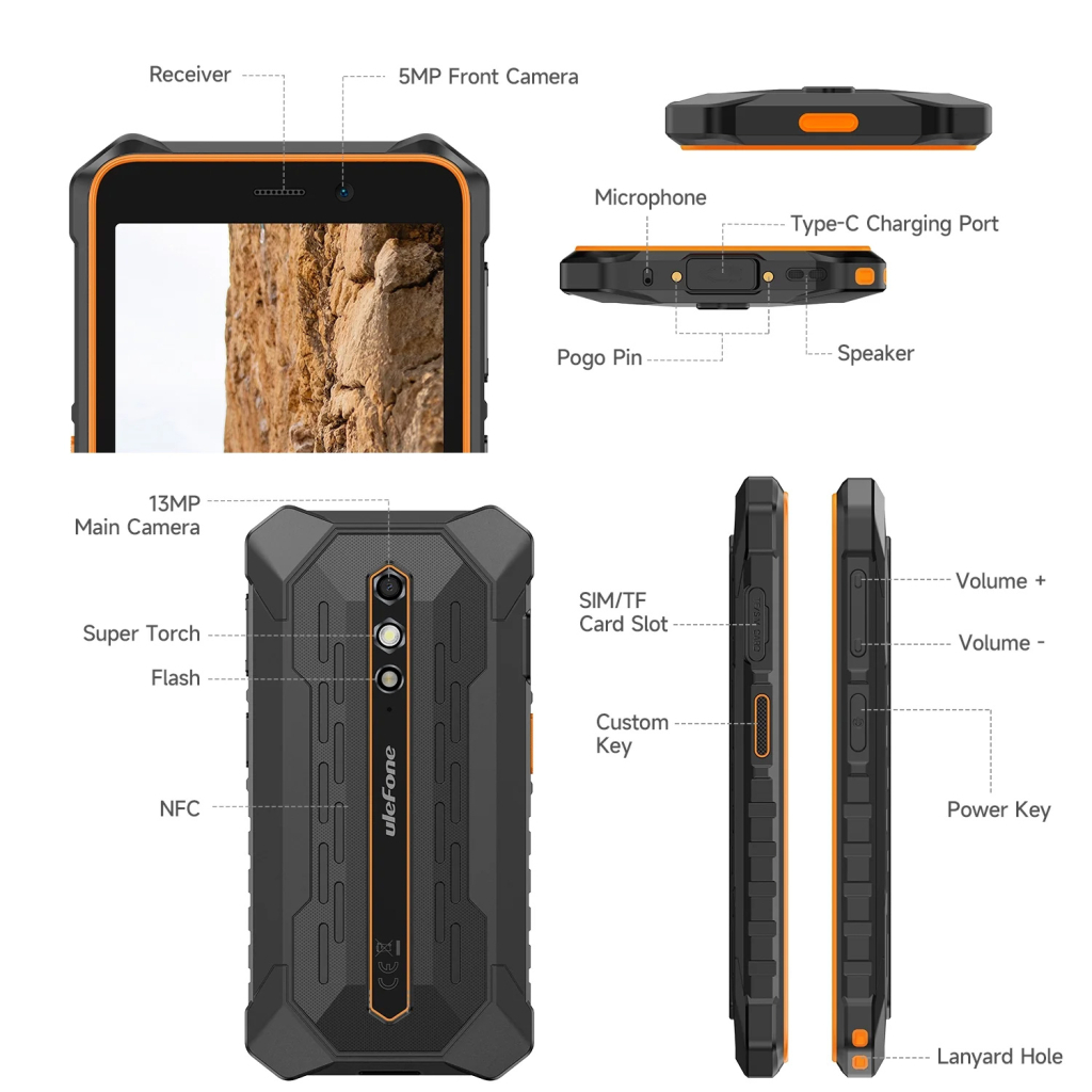 Мобільний телефон Ulefone Rugking 2 Pro 4/128Gb Black (6975326660990) - изображение 12