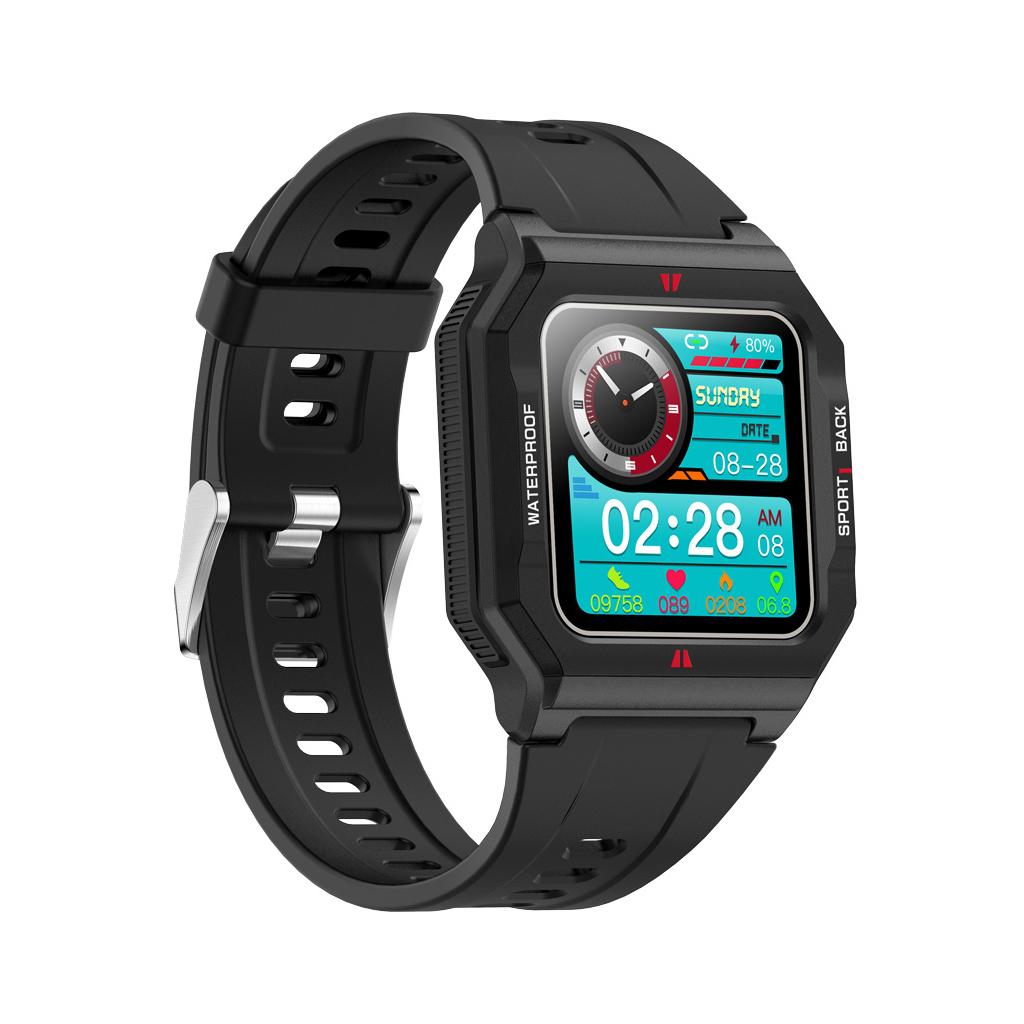 Смарт-годинник Gelius Pro GP-SW006 (Old School) (IPX7) Black - зображення 3