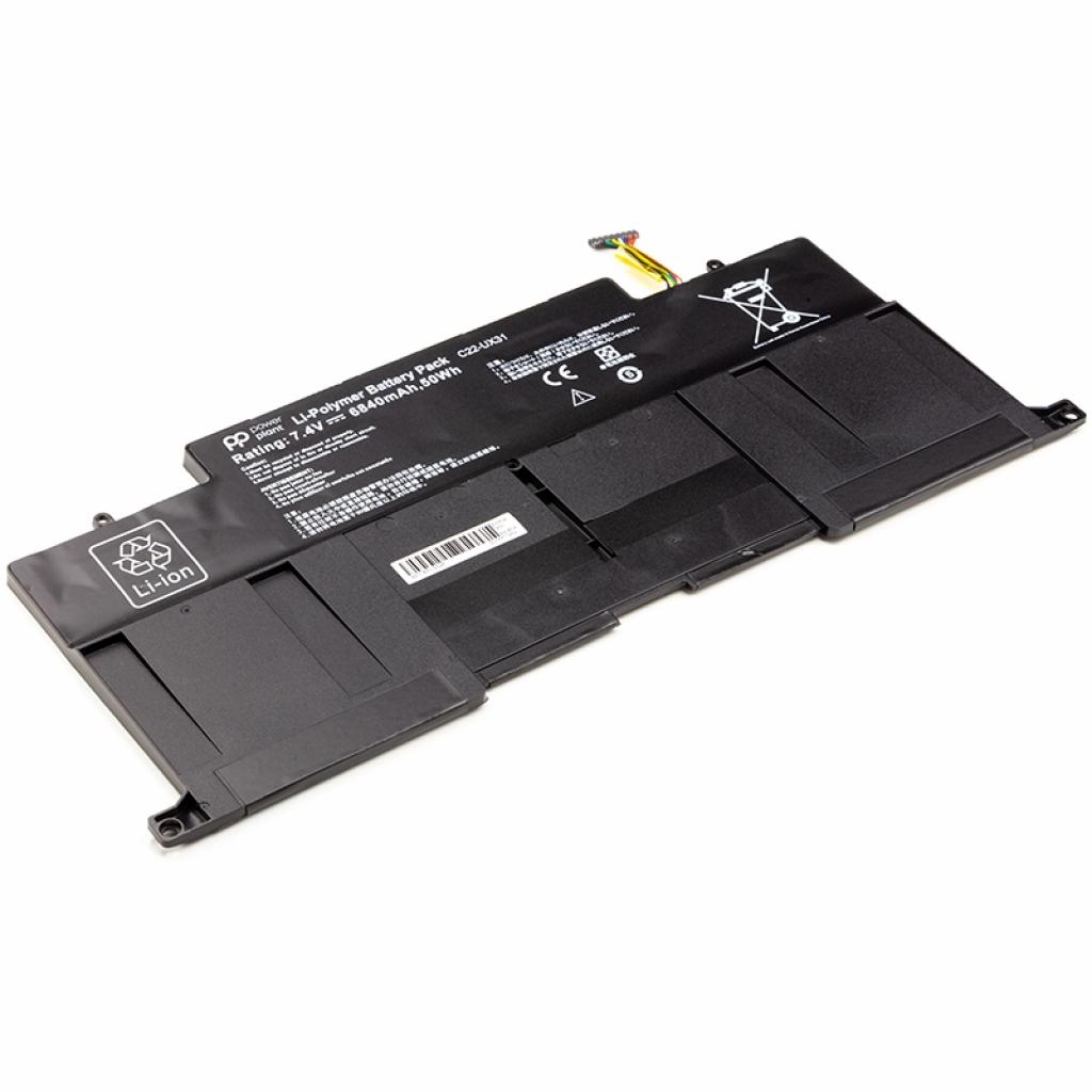 Акумулятор до ноутбука PowerPlant ASUS Zenbook UX31 (UX31E-RY010V) 7.4V 6840mAh (NB431090) - зображення 2